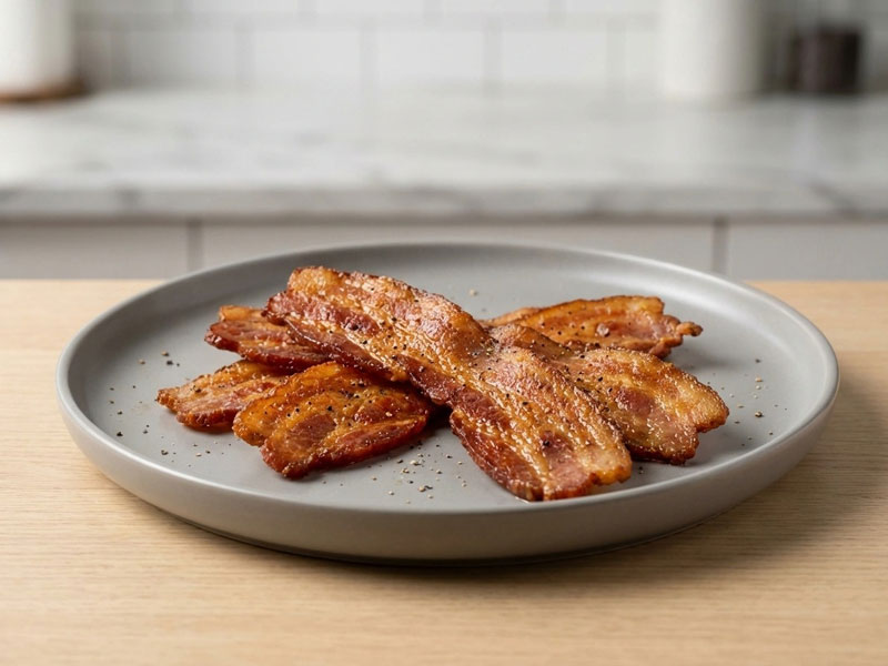 Bacon im Airfryer – knusprig ohne Pfanne