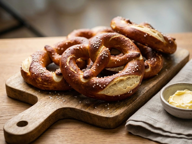 Airfryer Brezeln – Knusprige Laugenbrezeln in 6 Minuten