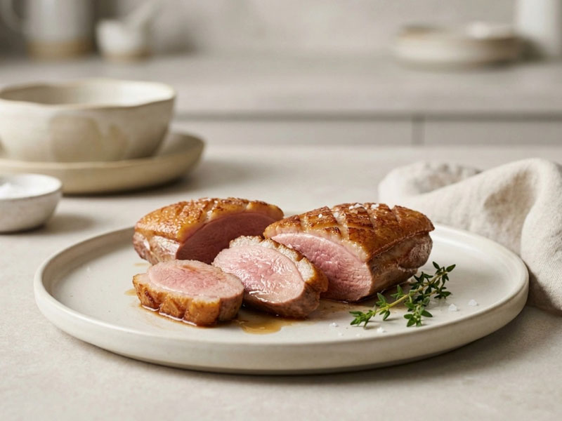 Airfryer Entenbrust – Mit knuspriger Haut perfekt gebraten