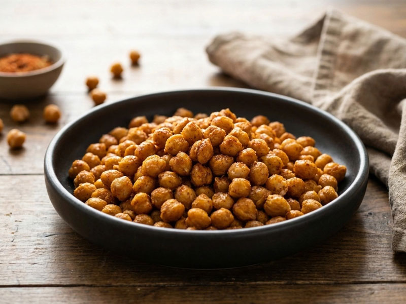 Airfryer Kichererbsen – Knuspriger Snack in 15 Minuten