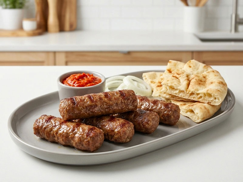 Airfryer Cevapcici – Balkan-Hackröllchen ohne Grill