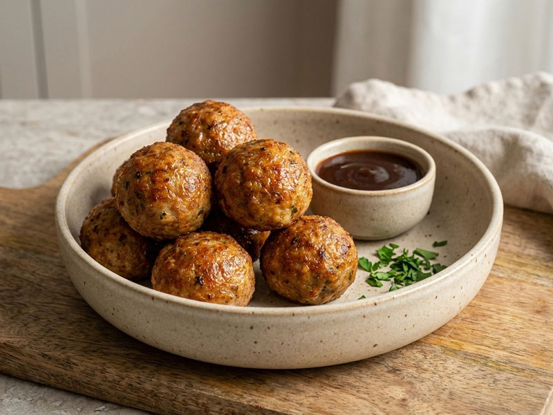 Airfryer Hackbällchen – Saftige Frikadellen in 12 Minuten
