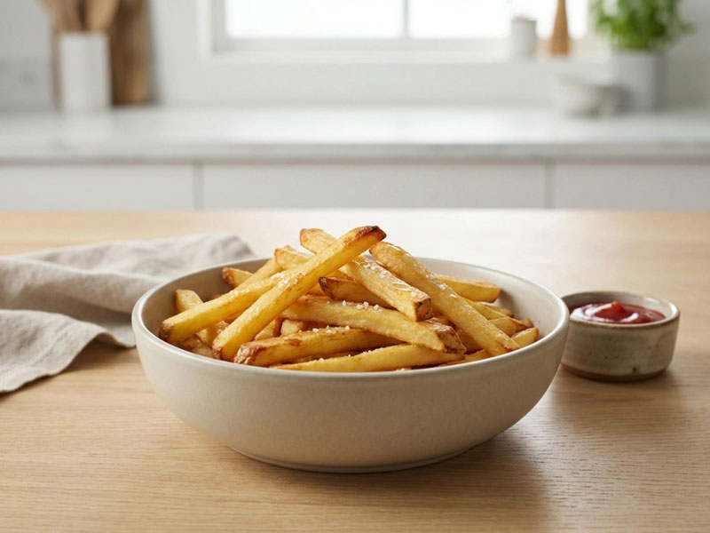 Airfryer Pommes Frites – Knusprig ohne viel Fett